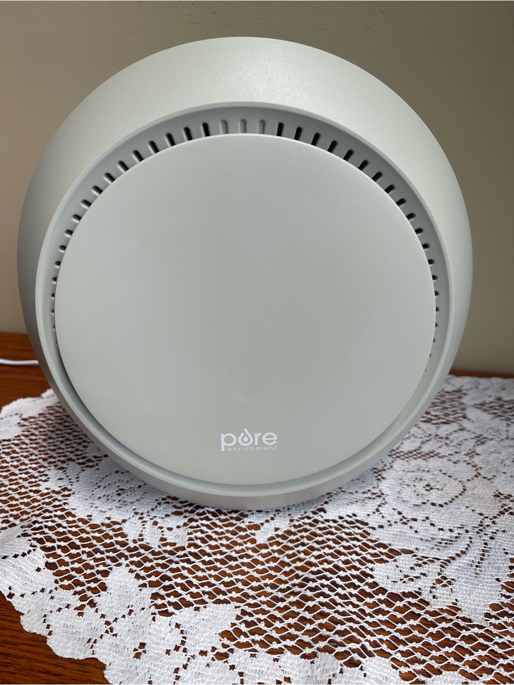 Pure Enrichment PureZone Halo True HEPA Air Purifier + Replacement Filter